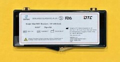 FDA Bright series Mini MBT dental brackets, 345 with hooks. 10 SETS