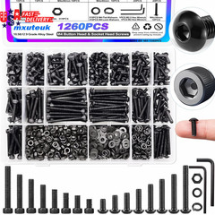 533PCS M2.5 Screws Assortment Kit M2.5 x 4/6/8/10/12/16/20/25mm 304 Stainless St