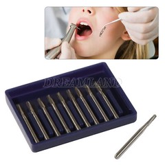 100pcs Dental Carbide Burs FG557 1.6mm for High Speed Handpiece 10 packs