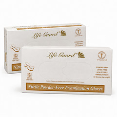 8 Mil Nitrile Exam Gloves Extended Cuff Powder & Latex FREE Heavy Duty 500 Pcs