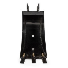 Titan Attachments 12″ Front Hoe & Backhoe Bucket, Carbon Steel Teeth
