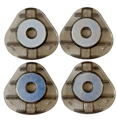 Whip Mix Denar Mark 300 Magnetic Mounting Plates R-029265 R029265 Lot of 4