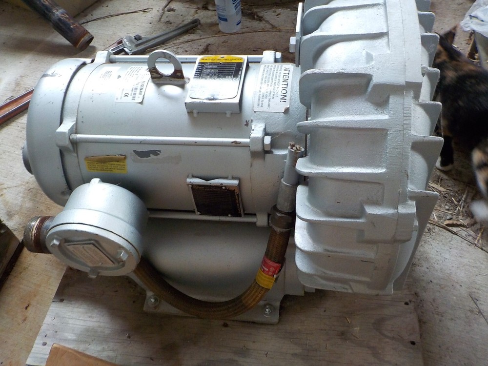 Gast R7100R-50 Regenerative Blower, 2.75″, 10HP – 410CFM, Regenair NEW $ 7,500.0