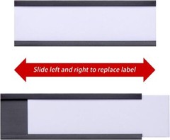 200 Pieces Magnetic Label Holders with Magnets Data Card Holders…