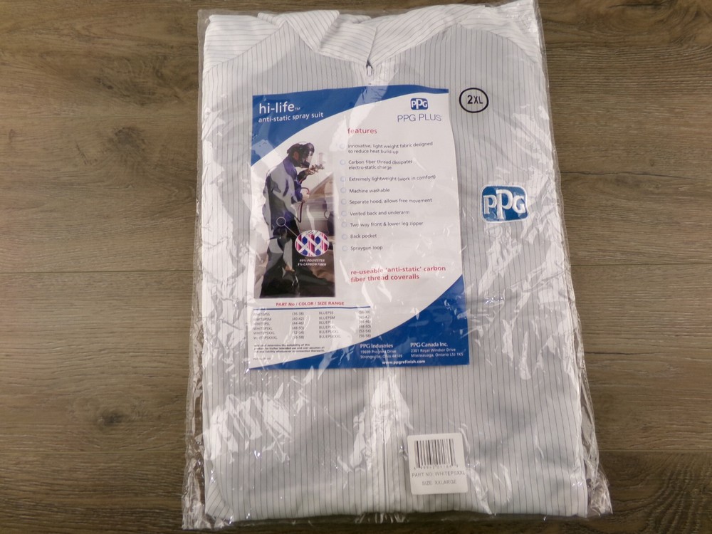 PPG Plus hi-life Anti-Static Spray Suit XXL