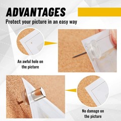 Magnetic Pushpin Magnetacks Magnet Thumbtack Poster and Photo Hangers for Walls