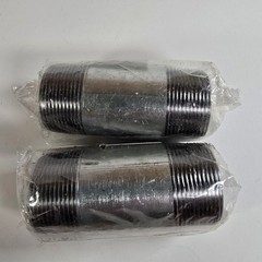 STZ 301 Galvanized Steel Pipe Nipple1-1/2″x4″ Lot Of 2