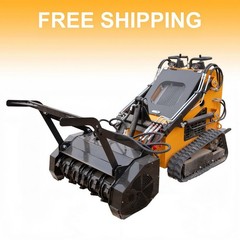 32” Forestry Mulcher Attachment for MINI Skid Steer Loader