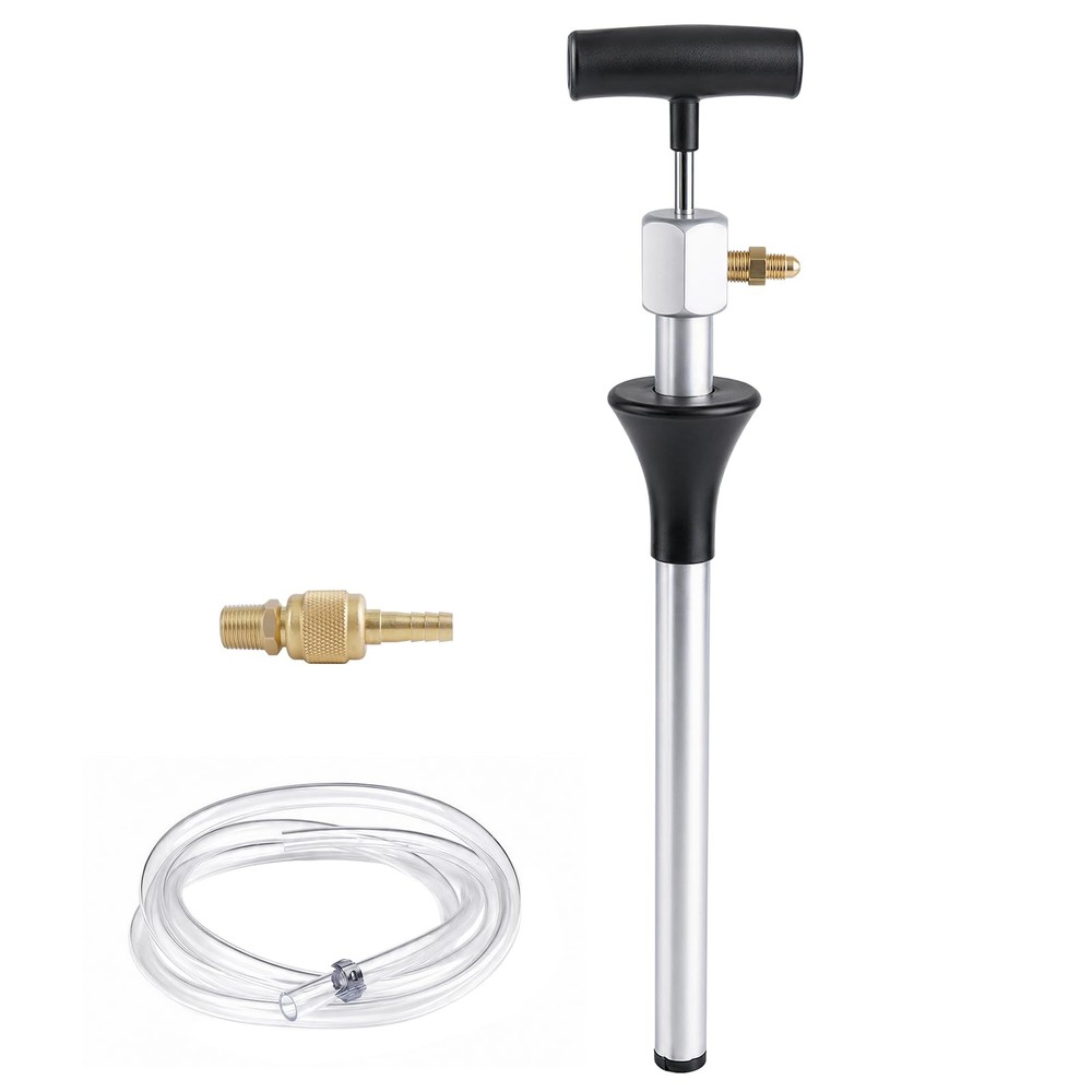 Rogvoc HVAC Oil Charge Pump with Backflow Prevention, Manual Refrigeration Oi…