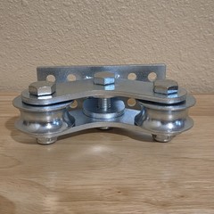 2″ Groove Wheel U-Shaped Sliding Gate Caster Heavy Duty for Sliding Gate
