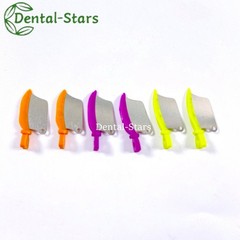 50/500Pcs Dental Prime Teeth Interproxima Wedge with Metal Matrix Fender Wedges
