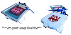 SPE-11YT-A ONE CoLor T-SHIRT DIY Screen Printing Machine Brand New #006212