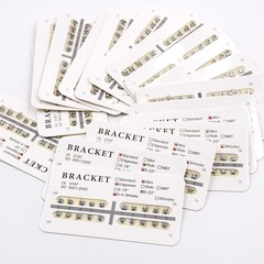 1-100Pack Dental Orthodontic Brackets Braces Roth/MBT/Edgewise 25 Size to Choice