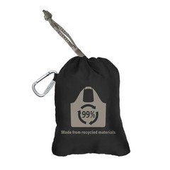 ChicoBag Vita rePETe + Refine | Eco-friendly Reusable Shoulder Tote Obsidian