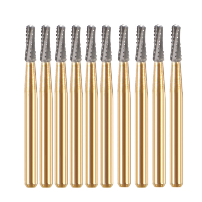 10-100*Dental Tungsten Steel Carbide Crown Cutting Bur For High Speed FG-1958 po