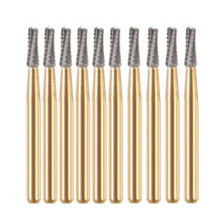 10-100*Dental Tungsten Steel Carbide Crown Cutting Bur For High Speed FG-1958 po