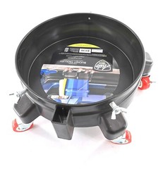Heavy Duty 5 Gallon Auto Drive durable Bucket Dolly Mop Wash Drum Cart Rolling.