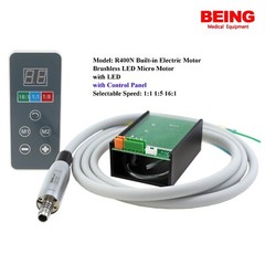 BEING Brushless LED Motor Electric Handpiece 1:5 Contra Angle Ti-MAX NSK X95L
