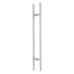 Stainless Steel Door Handle 35.24in Pull Push Sliding Barn Door Handles Silver