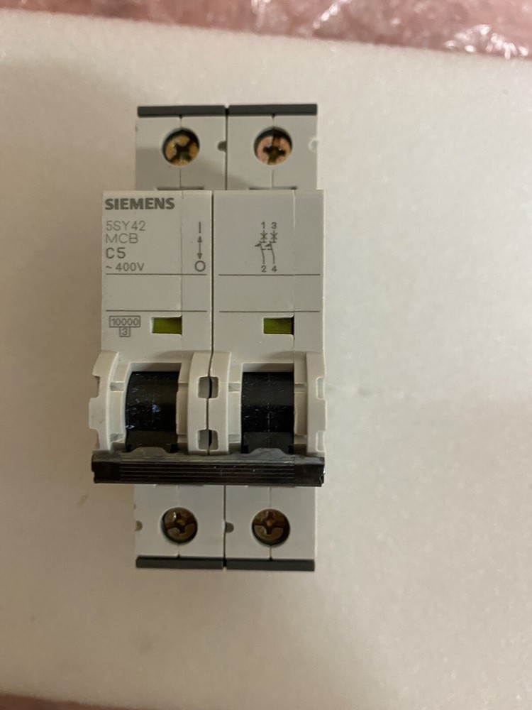 each SIEMENS 5SY4211-7 5SY4-211-7 MCB CIRCUIT BREAKER 5A 5 AMP 2P