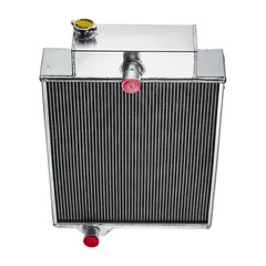 4Row Radiator For John Deere Tractor 4000 4020 AR40832 AR46434 AR49454 Aluminum