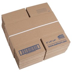 Recycled Shipping Moving Storing Boxes 30-Count Corrugated Box for Small Items