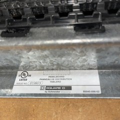 Square D NQ Panelboard 250A JDL36250 Powerpac T Main 208Y/120V 3 Ph Breaker