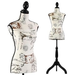 SereneLife Female Dress Form Mannequin Torso Display Mannequin Body