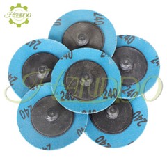 71Set 2″ Roll Lock Sanding Discs Set W/ 1/4 Holder Die Grinder Quick Change Disc