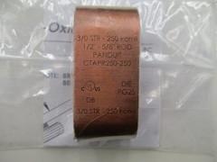 PANDUIT CTAPR250-250-6 C-STYLE COPPER COMPRESSION CONNECTOR C-TAP ‘SAMEDAY SHIP’