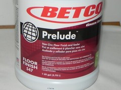 1 BETCO Green Earth Prelude Floor Sealer & Finish 54704 (1) gallon Jug NEW