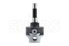 Shars 4″ Adjustable Boring Head 0.0005 Radius + Removable R8 Shank NEW M]