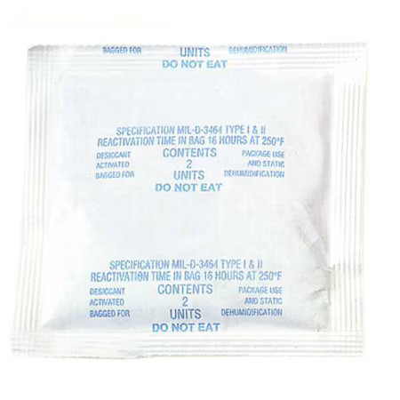 Scs 1/2Pldes550 Desiccant, 1/2 Unit Plastic Pouch, Pk550