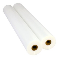 USI WrapSure Standard Laminating Film, 25″ x 250′, 3 Mil, 1″ Core, 2 Rolls
