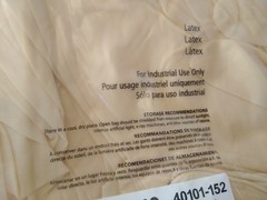 CERTICLEAN Class 10 Latex Gloves Pack of 100 Ambidextrous XL