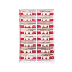 Dental Denture Teeth Acrylic Resin Teeth Full Set Upper Lower A1/A2/A3 3/8/16Set