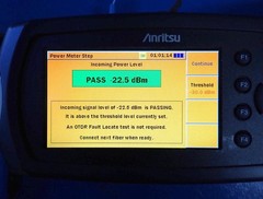 ANRITSU NETWORK MASTER MT9090A Fiber Optic Cable Tester