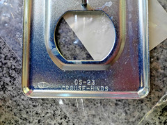 NEW DS23 CROUSE HINDS 1-Gang SHEET METAL STEEL SURFACE COVER DUPLEX RECEPTACLE