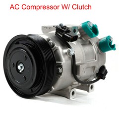 A/C Compressor w/ Clutch For 2011-2014 Hyundai Sonata/ 2011 Kia Optima 2.0L 2.4L