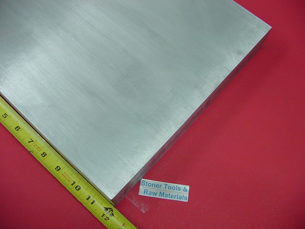 1/2″ X 10″ X 12″ ALUMINUM 6061 FLAT BAR SOLID T6511 New Extruded Mill Stock