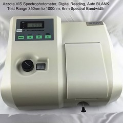 Azzota® 6nm Visible Spectrophotometer, Wavelength Range: 350-1000 nm