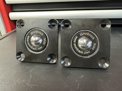 Two Omnitrack 9330 High Capacity Ball Transfer Units 1″ Ball 850 Lbs.