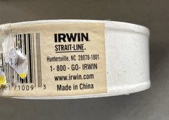 Lot Of 18 Irwin Strait-Line Flagging Tape 1-3/16″ X 300′ – Orange Yellow White