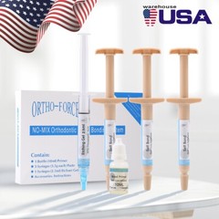 Dental Orthodontic Adhesive No-Mix Bonding Resin Light Cure Blue/no-mix Mini Kit