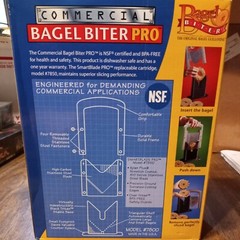 Commercial Bagel Biter Pro #7800 Larien Products Bagel Guillotine NSF Cert. NEW