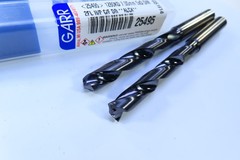 LOT ( 2 ) NEW 7.00MM GARR 25495 2FL H/P C/F DR SOLID CARBIDE COOLANT FED DRILLS