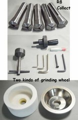 R8 Graver Milling Machine U2 Multi-function Sharpener End Mill Grinder 110V