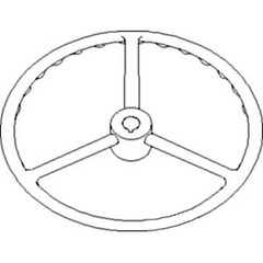 Restoration Quality Steering Wheel Fits FARMALL A B C Super Fits Cub Loboy