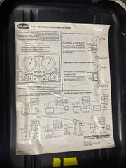 Barber Colman Pneumatic Calibration Panel TOOL-100-500 TOOL-100