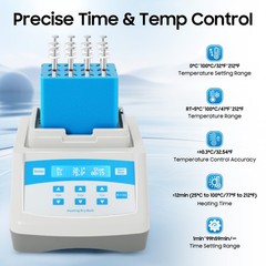 Gel Heating Machine for PRP Plasma Gel Maker Heater with Timer 12*5ml NEW